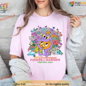 Disney Epcot International Flower and Garden Festival 2024 Shirt Cute Orange Bird Gift 2