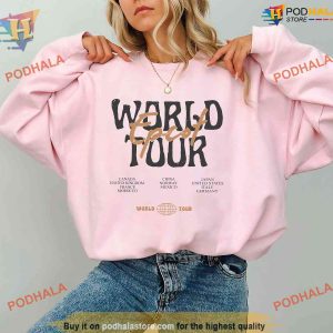 Disney Epcot World Tour Shirt Drink Around The World Shirt Disney Gifts For Adults 2