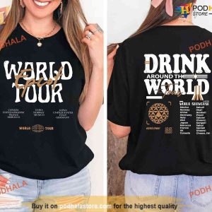 Disney Epcot World Tour Shirt, Drink Around The World Shirt, Epcot Disneyworld Shirt
