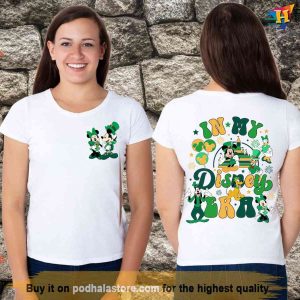 Disney Family Shamrock Matching Sweatshirt, St Patricks Day Apparel for the Whole Family