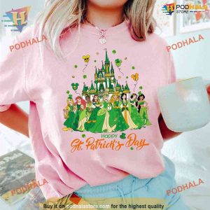 Disney Princess St Patricks Shirt St Patricks Day Gifts for a Magical Trip 2