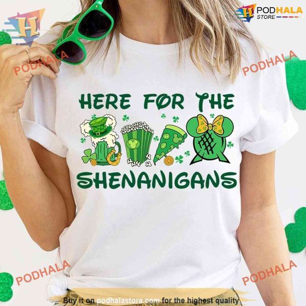 Disney Shenanigans St Patricks Day Shirt, St Patricks Day Apparel for Epcot Adventures