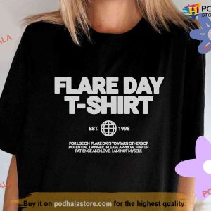 Flare Day Chronic Illness T-shirt Endometriosis Gift Fibromyalgia Spoonie Migraine Ehlers