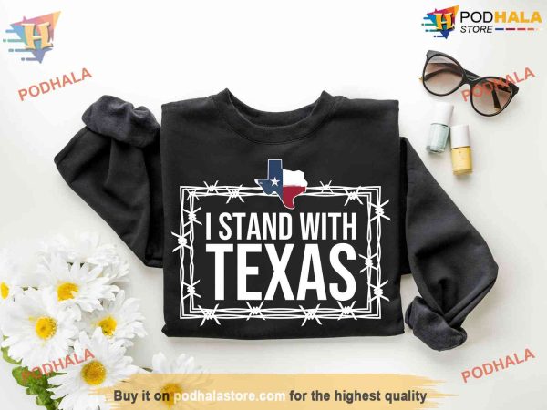 I Stand With Texas Shirt, Defend the Border, Come and Cut It Tee