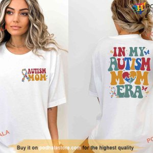 In My Autism Mom Era Shirt, Neurodiversity Shirt, Autism Awareness Shirt, Gift For Autism Mom