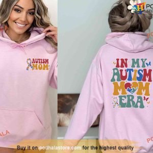 In My Autism Mom Era Shirt Neurodiversity Shirt Autism Awareness Shirt Gift For Autism Mom 2