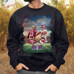 KC Vs 49ers Tshirt, Ideal for 49ers Gifts & Super Bowl Celebrations
