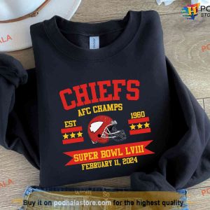 Kansas City Chiefs Champions 2024-2023 SuperBowl Football Shirt