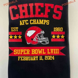 Kansas City Chiefs Champions 2024 2023 SuperBowl Football Shirt 2