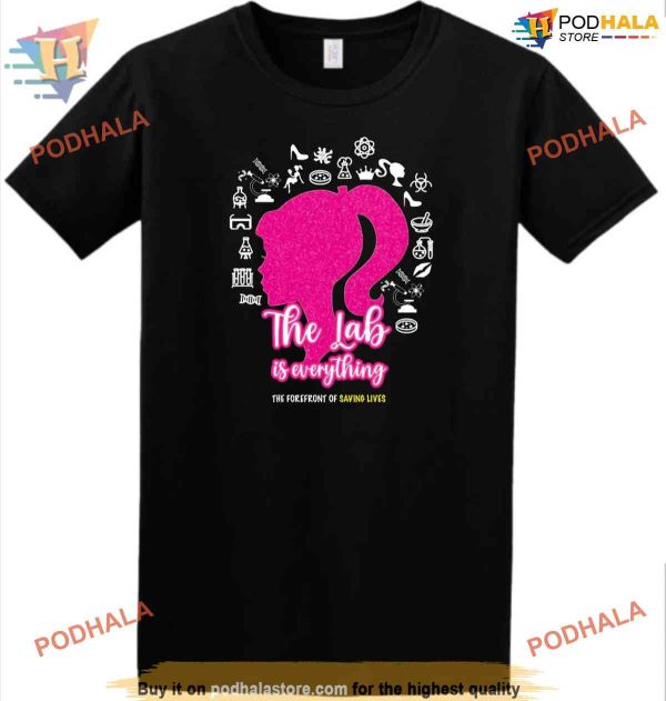 Lab Week 2024 Shirt, Leading the Way in Life-Saving Barbie Style