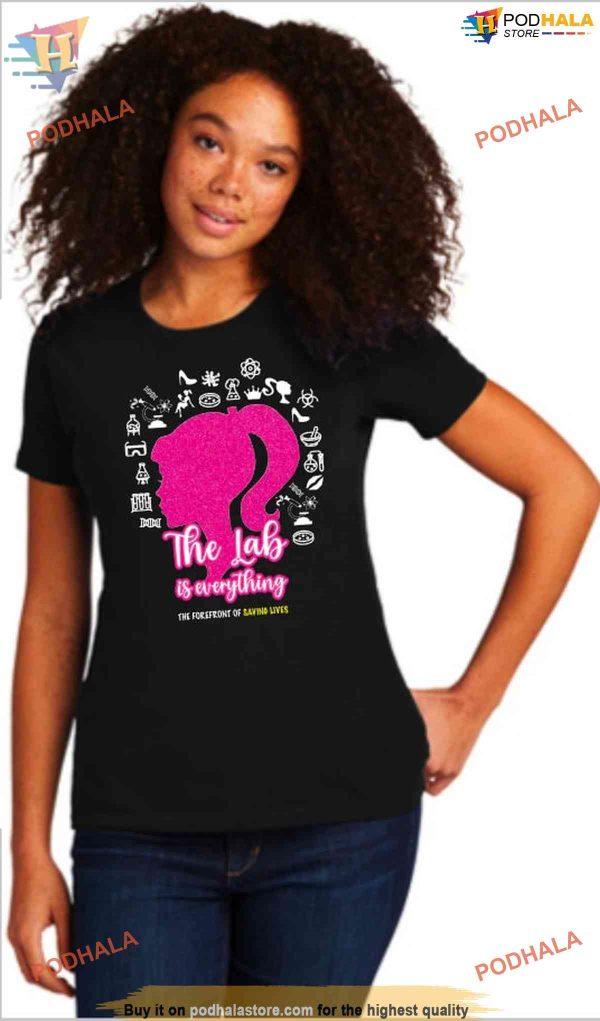 Lab Week 2024 Shirt, Leading the Way in Life-Saving Barbie Style