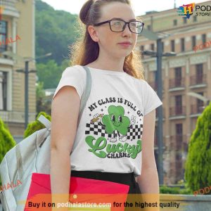 Lucky Charms Class Shirt St Patricks Day Apparel for Teachers Cricut Ready 2