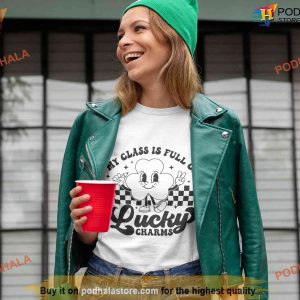 Lucky Charms Class Shirt St Patricks Day Apparel for Teachers Cricut Ready 3