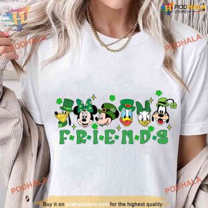 Lucky Shamrock and Mouse Shirt for St Patricks Disney St Patricks Day Gift 2