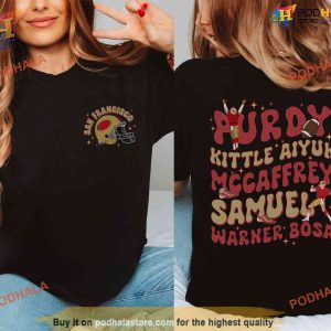 Retro San Francisco Football Shirt, Showcase Your 49Ers Pride with 49Ers Apparel