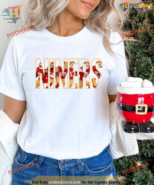 San Francisco NINERS T-shirt, Showcase Your San Francisco 49Ers Apparel Pride