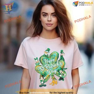 Shamrock Mickey Minnie Disney Shirt St Patricks Day Apparel for Couples 2