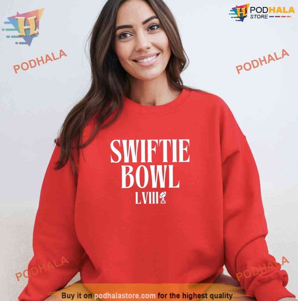 Swiftie Bowl Shirt, Cute Super Bowl Shirt For Taylor and Chiefs Fans