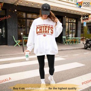 Travis Kelce KC Chiefs Sweatshirt A Must Have Super Bowl Shirt for Swift Fans 1