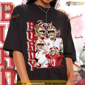 Vintage 90s Brock Purdy Shirt Unique San Francisco 49Ers Shirt for Fans 2