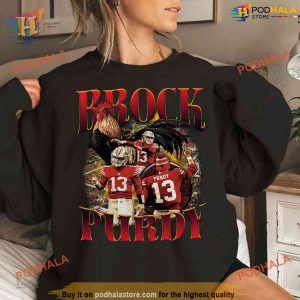 Vintage 90s Graphic Style Brock Purdy T Shirt Big Cock Brock Shirt for Enthusiasts 2