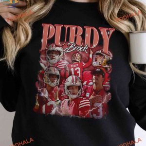 Vintage Brock Purdy Classic 90s Graphic Shirt Premier San Francisco 49Ers Shirt 2