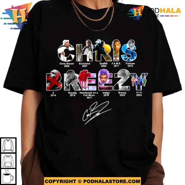 2024 Chris Brown 11 11 Tour Exclusive Shirt, Must-Have Concert Gear