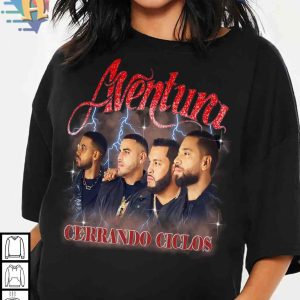Aventura Concert Group Cerrando Ciclos Shirt, 2024 Aventura Tour Gift For Fans