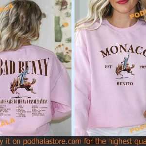 Bad Bunny Sweatshirt 2024 Cowboy Charm from Nadie Sabe Album Inspired 2