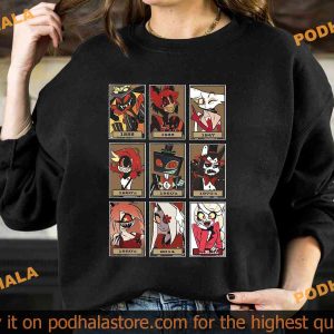 Characters Of Years Hazbin Hotel Shirt Sweatshirts and Helluva Boss 3