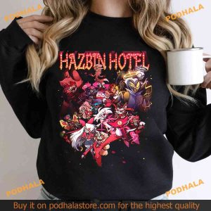 Characters Showcase Hazbin Hotel Shirt Helluva Boss Sweatshirts 2