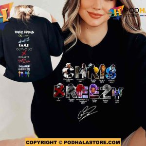 Chris Breezy Full Albums Shirt, Ultimate Merch for The 11 11 Tour Fans