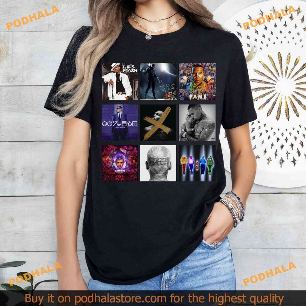 Chris Brown Album Merch, Exclusive 11 11 Tour 2024 Shirt and R and B Tee