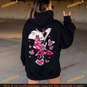 Cute Angel Dust and Nuggets Shirt Hazbin Hotel Merch Helluva Boss 2
