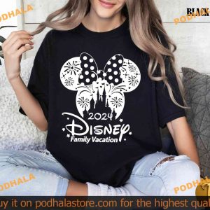 Disney Family Vacation Castle 2024 Shirt, 2024 Disney Trip TShirt