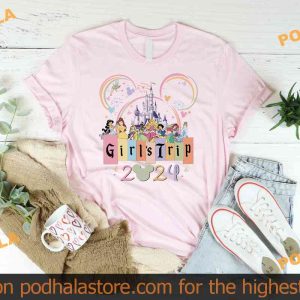 Disney Trip 2024 Shirt, Disney Girls Vacation Shirt,  Besties Trip 2024 Tee