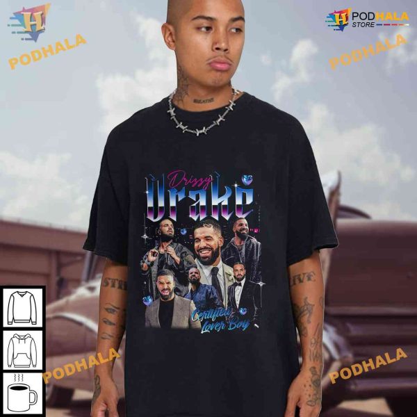 Drake Certified Lover Boy Vintage Bootleg Graphic Shirt, Drake Tour Shirt