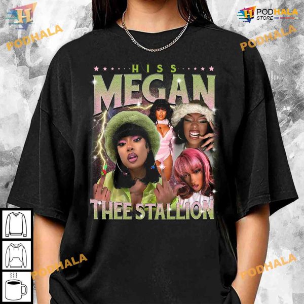 HISS Album Megan Thee Stallion Shirt, Vintage Bootleg, Hot Girl Summer 2024 Tour