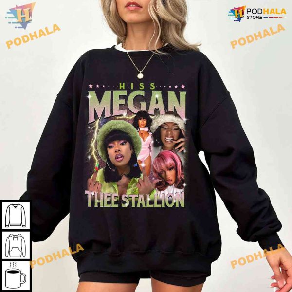 HISS Album Megan Thee Stallion Shirt, Vintage Bootleg, Hot Girl Summer 2024 Tour