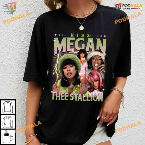HISS Album Megan Thee Stallion Shirt, Vintage Bootleg, Hot Girl Summer 2024 Tour