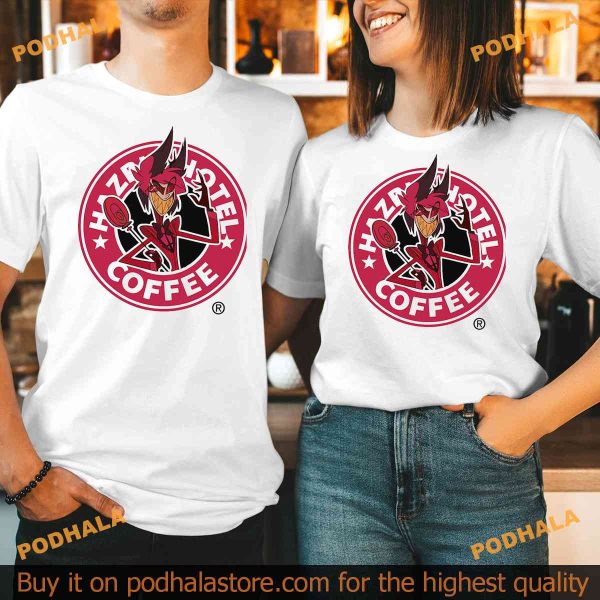 Hazbin Hotel COFFEE Classic Shirt, Alastor and Helluva Boss Sweatshirt Collection