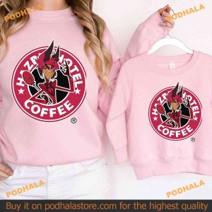 Hazbin Hotel COFFEE Classic Shirt Alastor and Helluva Boss Sweatshirt Collection 3