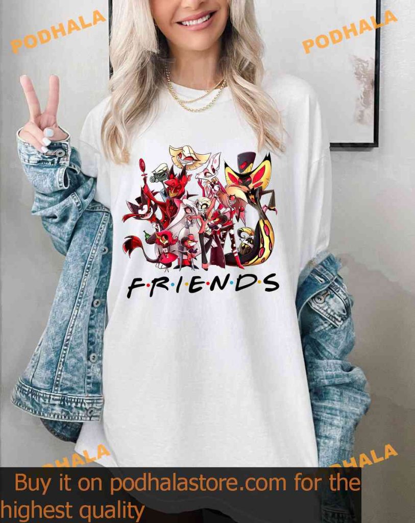 Hazbin Hotel Characters Apparel Shirt, Cartoon Merch and Helluva Boss ...