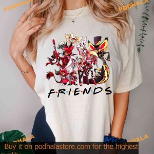 Hazbin Hotel Characters Apparel Shirt Cartoon Merch and Helluva Boss Sweatshirts 2