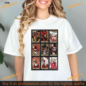 Hazbin Hotel Shirt Collection, Characters, Sweatshirts and Helluva Boss Shirt