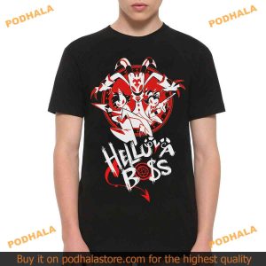 Hazbin Hotel and Helluva Boss Collaboration Shirt