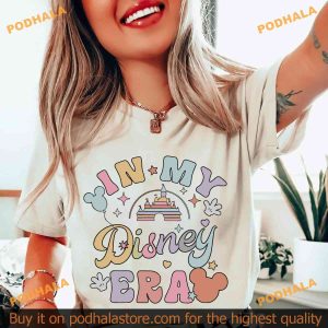 In My Disney Era TShirt, Disney Castle, Retro Walt Disney Trip Shirt