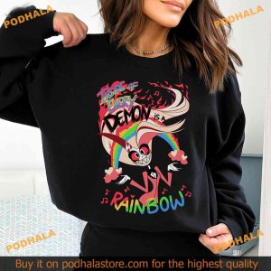 Inside of Every Demon is A Rainbow Shirt Charlie Morningstar Hazbin Hotel Tee 2