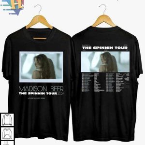 Madison Beer The Spinning Tour 2024 Shirt, Madison Beer Shirt For Fans
