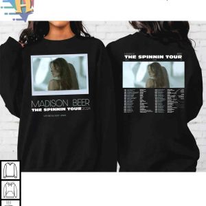 Madison Beer The Spinning Tour 2024 Shirt Madison Beer Shirt For Fans 2
